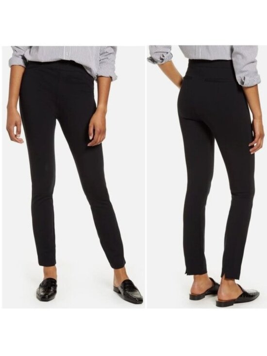 SPANX Pants - Spanx Perfect Black Pant Back Seam Skinny Pants - 20251Q - Black - Petite Small